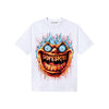 Red Sneakers DopeSkill T-Shirt Hellfire Graphic Streetwear - White