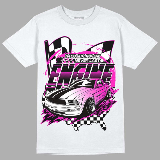 Dunk Low GS “Active Fuchsia” DopeSkill T-Shirt ENGINE Tshirt Graphic Streetwear - White