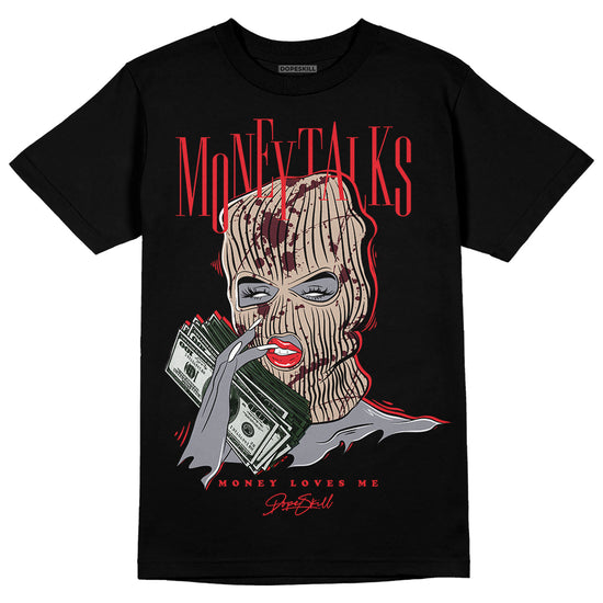 Dunk Low Freddy Krueger DopeSkill T-Shirt Money Talks Graphic Streetwear - Black 