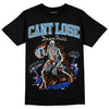 Dunk Low Futura University Blue DopeSkill T-Shirt Cant Lose Graphic Streetwear - Black