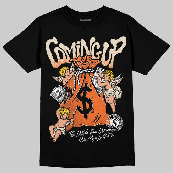 Jordan 3 “Starfish” DopeSkill T-Shirt Money Bag Coming Up Graphic Streetwear - Black