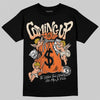Jordan 3 “Starfish” DopeSkill T-Shirt Money Bag Coming Up Graphic Streetwear - Black