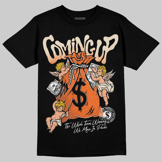 Jordan 3 “Starfish” DopeSkill T-Shirt Money Bag Coming Up Graphic Streetwear - Black