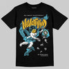 Jordan 11 Retro Gamma Blue (2025) DopeSkill T-Shirt Nevermind Graphic Streetwear - Black