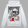 Jordan Spizike Low Bred DopeSkill Hoodie Sweatshirt Mystery Ghostly Grasp Graphic Streetwear - White 