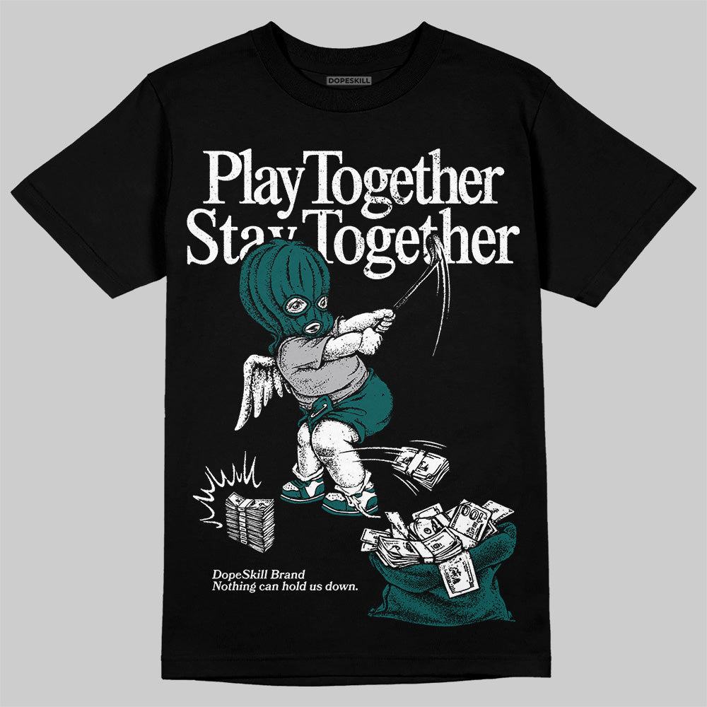 ASICS Gel-1130 'White Dark Neptune' DopeSkill T-Shirt Play together, Stay together Graphic Streetwear - Black