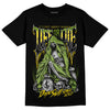 SB Dunk Low Chlorophyll DopeSkill T-Shirt Life or Die Graphic Streetwear - Black