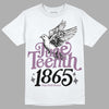 Jordan 2 “Mauve/Off-Noir” DopeSkill T-Shirt Juneteenth 1865 Graphic Streetwear - White