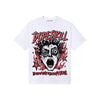 Red Sneakers DopeSkill T-Shirt Root of Evil Graphic Streetwear - White