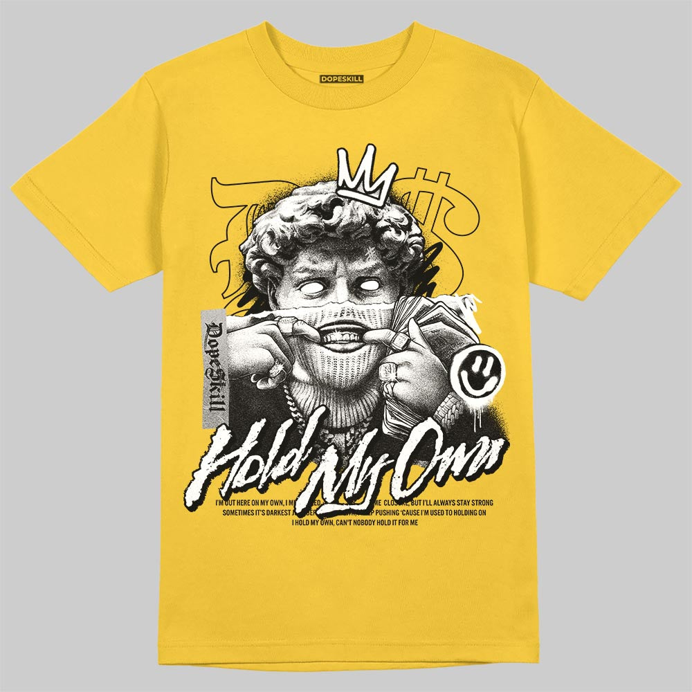 Jordan 5 'Tokyo' DopeSkill T-Shirt In My Way Graphic Streetwear - Gold