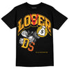 Yellow Sneakers DopeSkill T-Shirt Loser Lover Graphic Streetwear - Black