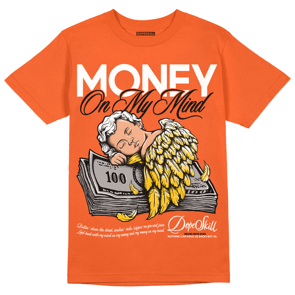 Jordan 3 Georgia Peach DopeSkill Orange T-shirt MOMM Graphic Streetwear