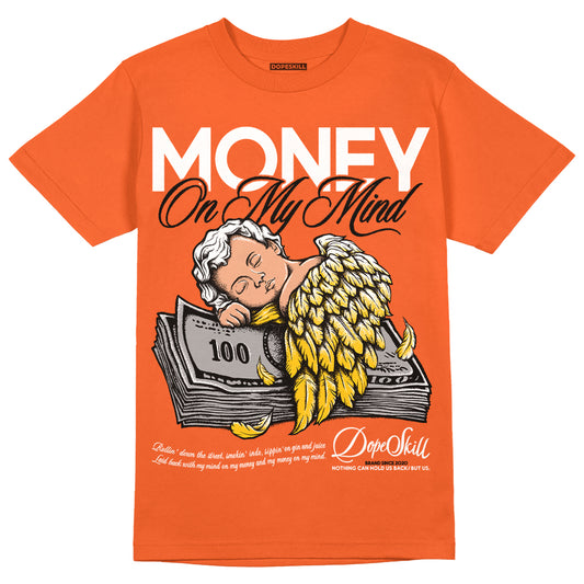 Jordan 3 Georgia Peach DopeSkill Orange T-shirt MOMM Graphic Streetwear