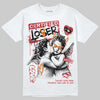 Jordan 5 "Sunset" DopeSkill T-Shirt Certified Lover Graphic Streetwear - White