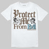Asics Gel-Kayano 12.1 Cream/Stillwater DopeSkill T-Shirt Protect Me From Evil Graphic Streetwear - White