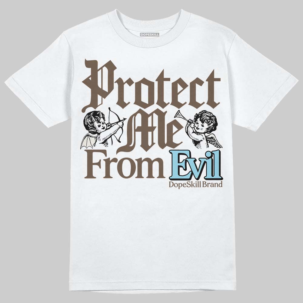 Asics Gel-Kayano 12.1 Cream/Stillwater DopeSkill T-Shirt Protect Me From Evil Graphic Streetwear - White