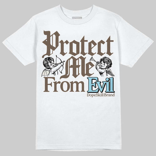Asics Gel-Kayano 12.1 Cream/Stillwater DopeSkill T-Shirt Protect Me From Evil Graphic Streetwear - White