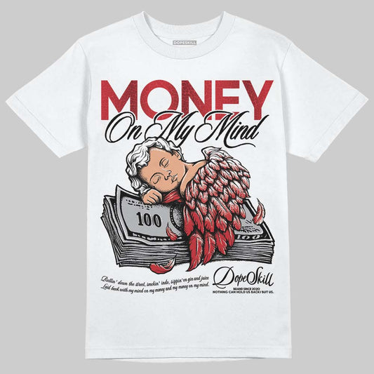 Jordan 1 High OG “Ruby” DopeSkill T-Shirt MOMM Graphic Streetwear - White