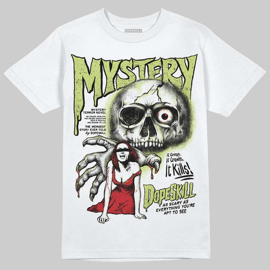 Jordan 5 “Luminous Green” DopeSkill T-Shirt Mystery Ghostly Grasp Graphic Streetwear - White