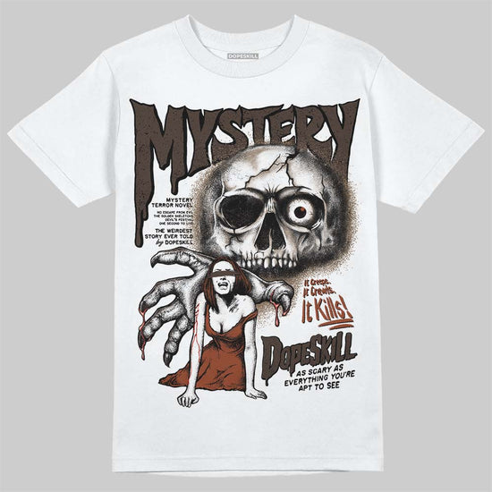 Jordan 1 Low OG “Mocha” DopeSkill T-Shirt Mystery Ghostly Grasp Graphic Streetwear - White 