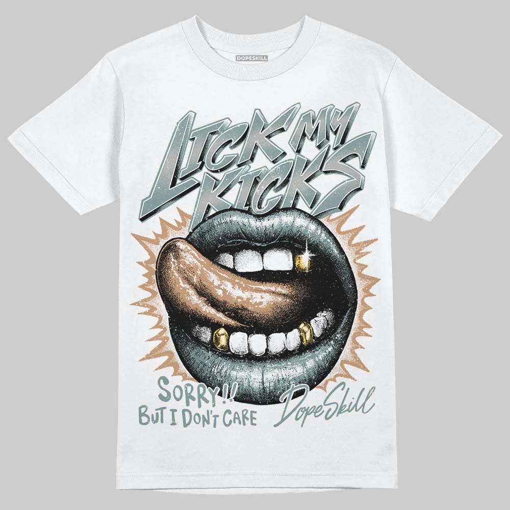 Nike Air Max 1 Low Poly “Adventure” DopeSkill T-Shirt Lick My Kicks Graphic Streetwear - White