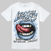 Jordan 12 Retro 'Melo' DopeSkill T-Shirt Lick My Kicks Graphic Streetwear - White