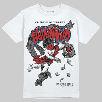 Jordan 8 Retro Bugs Bunny (2025) DopeSkill T-Shirt Nevermind Graphic Streetwear - White