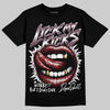 A Ma Maniére x Air Jordan 5 “Violet Ore” DopeSkill T-Shirt Lick My Kicks Graphic Streetwear - Black