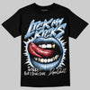 Jordan 12 Retro 'Melo' DopeSkill T-Shirt Lick My Kicks Graphic Streetwear - Black