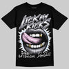 Jordan 11 Low CNY “Year of the Snake” DopeSkill T-Shirt Lick My Kicks Graphic Streetwear - Black