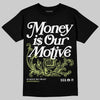 Jordan 11 “Inner Beast” DopeSkill T-Shirt Money Is Our Motive Typo Graphic Streetwear - Black