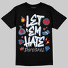 Jordan 9 Retro 'Flint Grey' 2026 DopeSkill T-Shirt Let 'em Hate Graphic Streetwear - Black