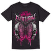 Jordan 1 Low GS “Fierce Pink” Dopeskill T-Shirt DopeSkill Evolution Graphic Streetwear - Black