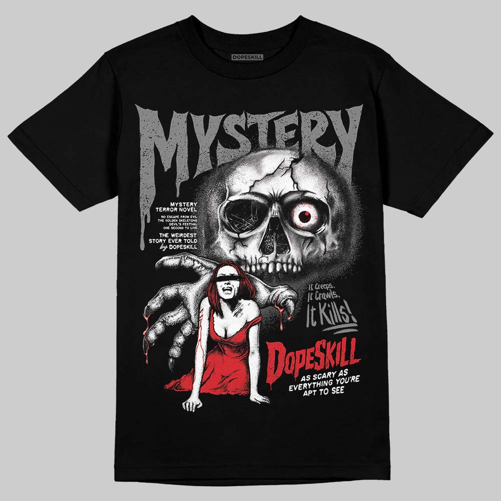 Jordan 10 Retro Shadow (2025) DopeSkill T-Shirt Mystery Ghostly Grasp Graphic Streetwear - Black