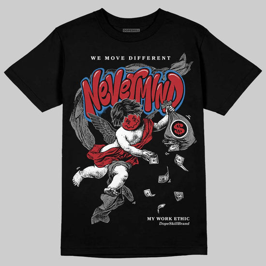 Jordan 8 Retro Bugs Bunny (2025) DopeSkill T-Shirt Nevermind Graphic Streetwear - black