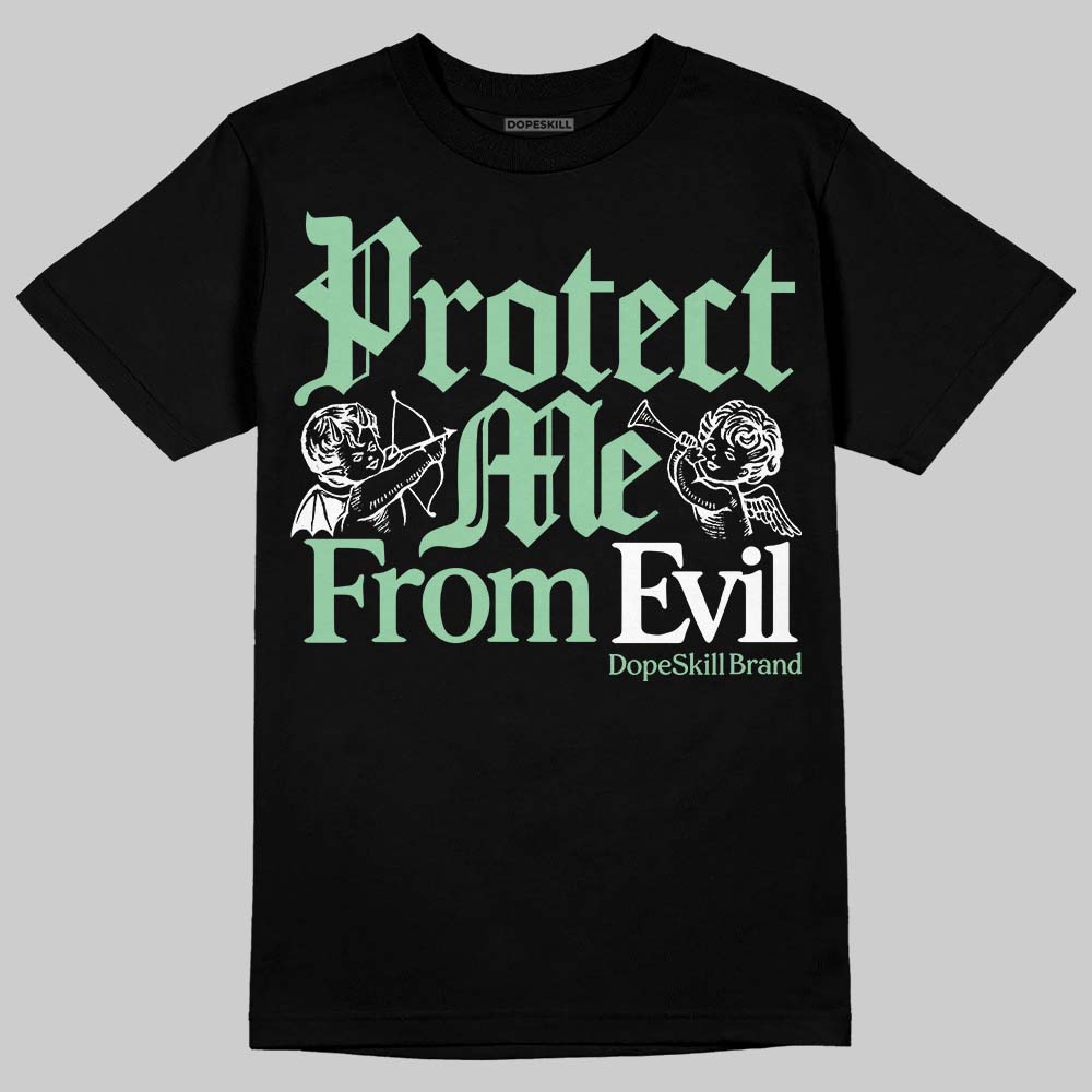 Asics Gel-Kayano 12.1 White/Menthol DopeSkill T-Shirt Protect Me From Evil Graphic Streetwear - Black