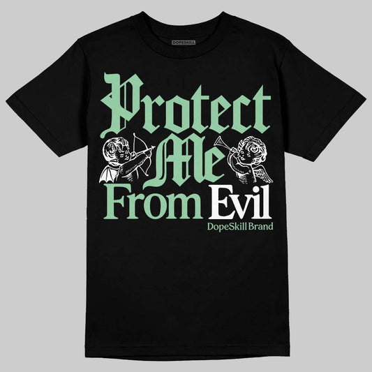 Asics Gel-Kayano 12.1 White/Menthol DopeSkill T-Shirt Protect Me From Evil Graphic Streetwear - Black