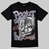 Harris Tweed x Dunk Low Denim Turquoise and Baroque Brown DopeSkill T-Shirt Pocket Change Graphic Streetwear - Black
