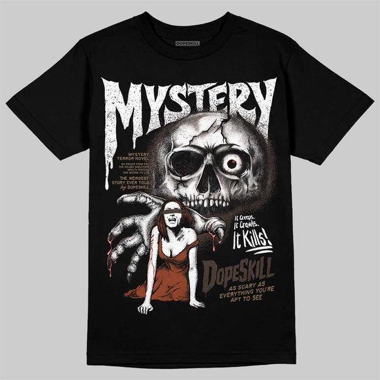 Jordan 1 Low OG “Mocha” DopeSkill T-Shirt Mystery Ghostly Grasp Graphic Streetwear - Black