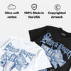 “True Blue” 3s DopeSkill T-Shirt Stack Paper Graphic