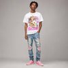Triple Pink Dunk DopeSkill T-Shirt Real Ones Angel Graphic