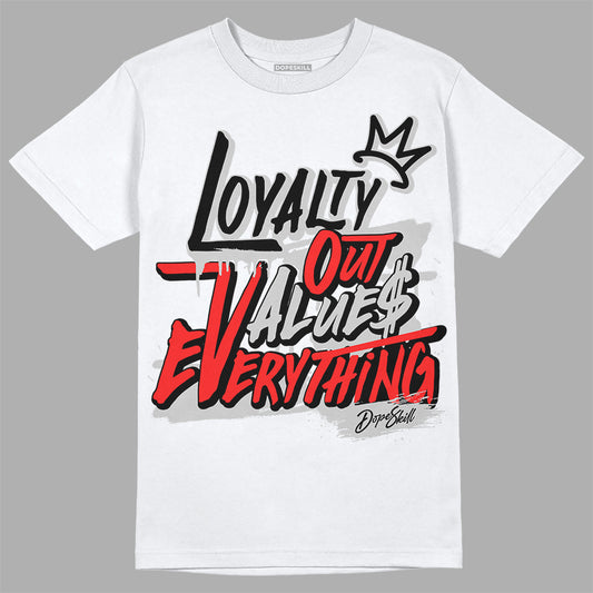 Jordan Spizike Low Bred DopeSkill T-Shirt LOVE Graphic Streetwear - White 