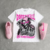 Triple Pink Dunk DopeSkill T-Shirt Go Fund Yourself Graphic