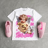 Triple Pink Dunk DopeSkill T-Shirt Real Ones Angel Graphic
