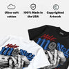 “True Blue” 3s DopeSkill T-Shirt Make Money Not Friends Graphic