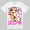 Dunk Triple Pink DopeSkill T-Shirt Real Ones Angel Graphic Streetwear - White