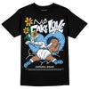 Jordan 1 High OG “First in Flight” DopeSkill T-Shirt No Fake Love Graphic Streetwear - Black