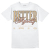 TAN Sneakers DopeSkill T-Shirt Better Myself Graphic Streetwear - White