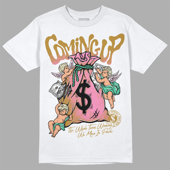 Parris Goebel x WMNS Dunk Low 'Playful Pink’ DopeSkill T-Shirt Money Bag Coming Up Graphic Streetwear - White 