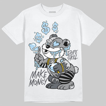 Jordan 5 Retro Wolf Grey (2026) DopeSkill T-Shirt Make Money Graphic Streetwear - White